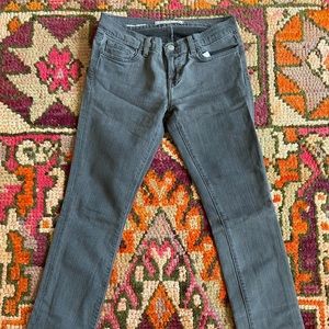 J brand gray skinny jeans size 26